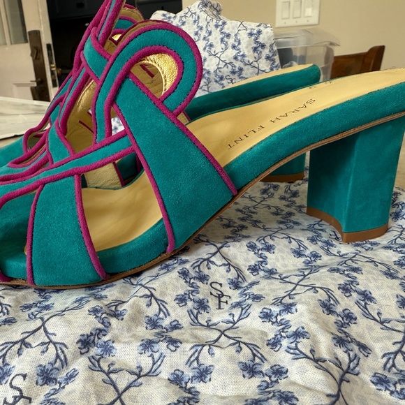 Sarah flint block sandal - Picture 2 of 3